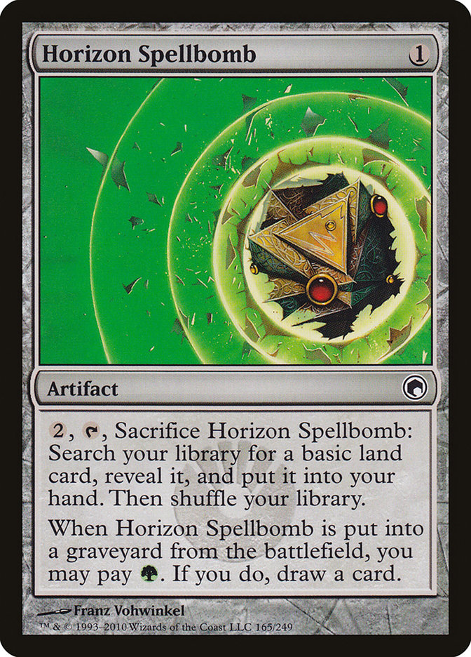 Horizon Spellbomb [Scars of Mirrodin] MTG Single Magic: The Gathering    | Red Claw Gaming