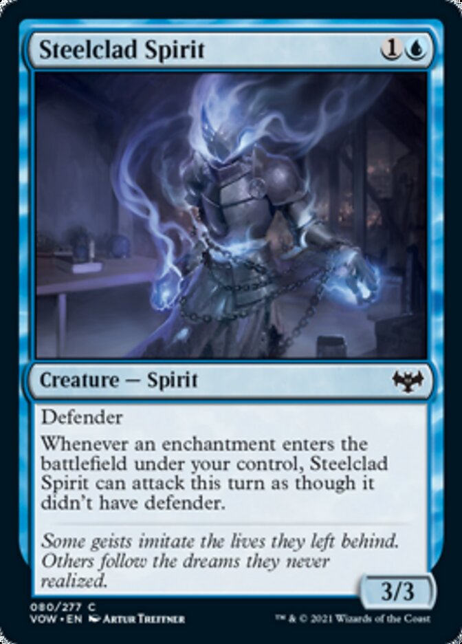 Steelclad Spirit [Innistrad: Crimson Vow] MTG Single Magic: The Gathering    | Red Claw Gaming