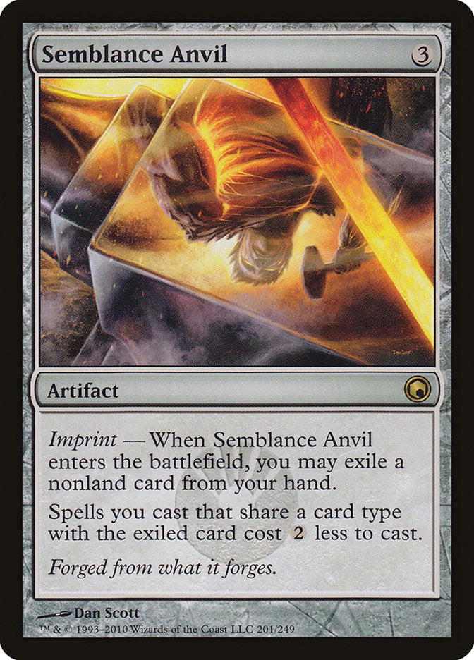 Semblance Anvil [Scars of Mirrodin] MTG Single Magic: The Gathering    | Red Claw Gaming