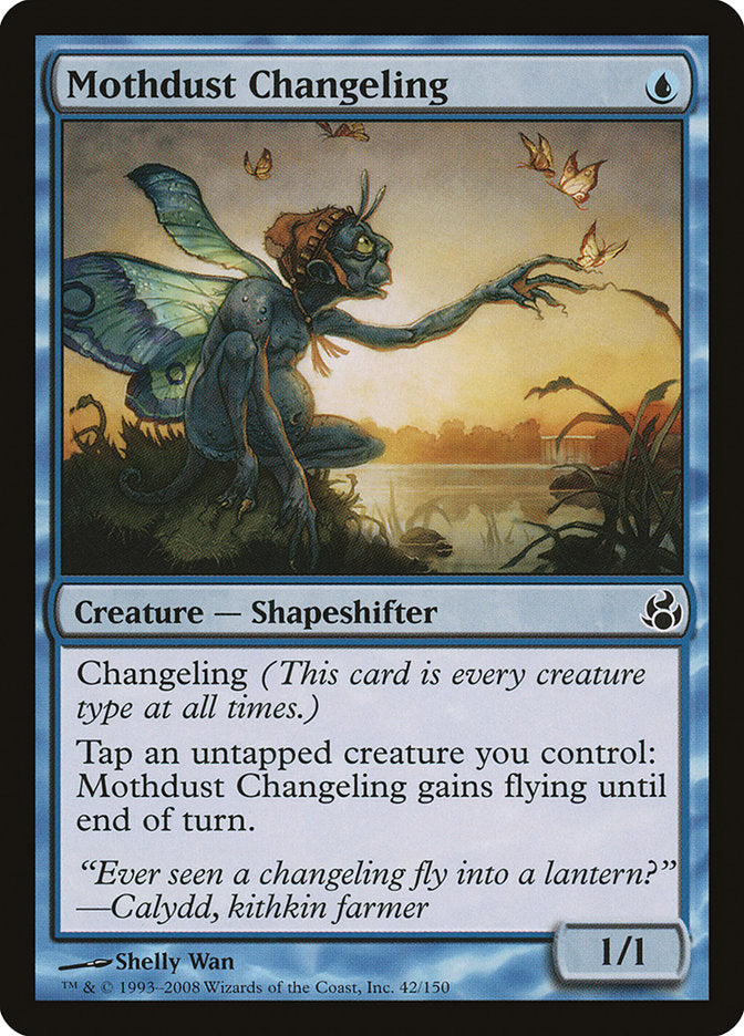 Mothdust Changeling [Morningtide] MTG Single Magic: The Gathering    | Red Claw Gaming