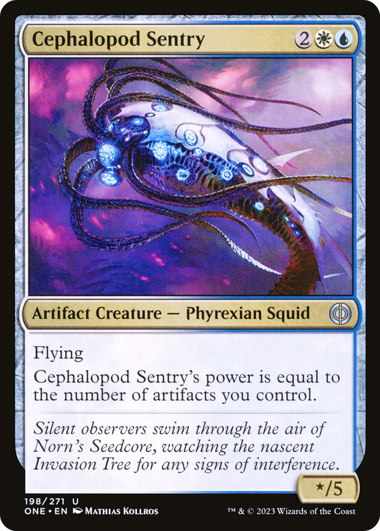 Cephalopod Sentry [Phyrexia: All Will Be One] MTG Single Magic: The Gathering    | Red Claw Gaming