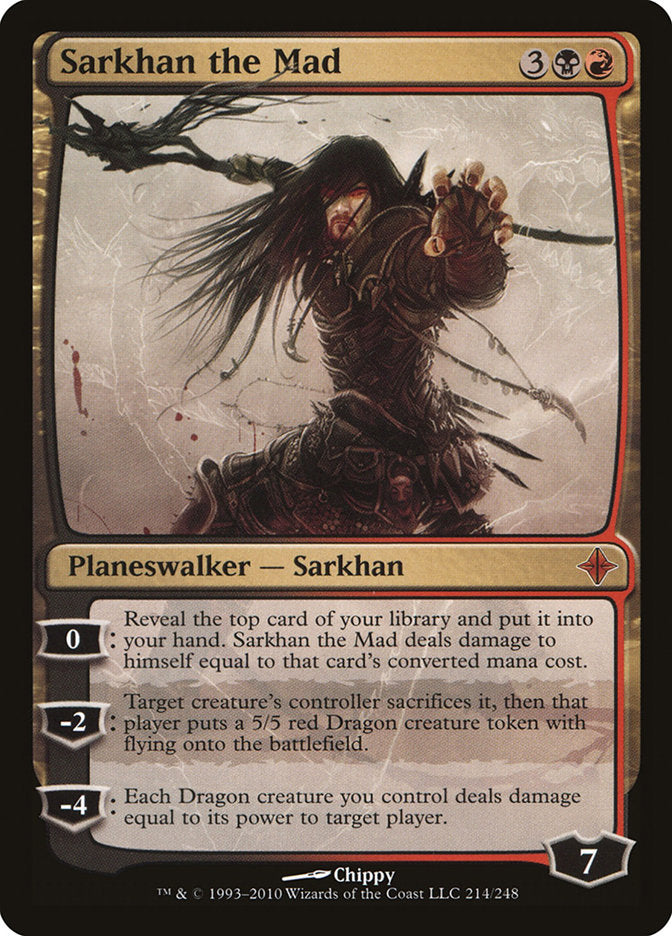 Sarkhan the Mad [Rise of the Eldrazi] MTG Single Magic: The Gathering    | Red Claw Gaming