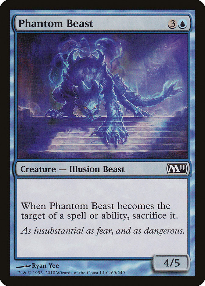 Phantom Beast [Magic 2011] MTG Single Magic: The Gathering    | Red Claw Gaming