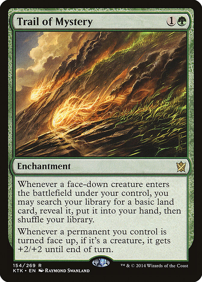Trail of Mystery [Khans of Tarkir] MTG Single Magic: The Gathering    | Red Claw Gaming