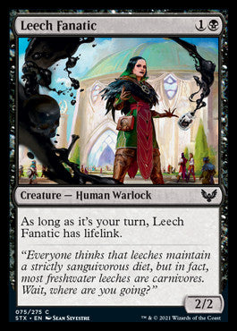 Leech Fanatic [Strixhaven: School of Mages] MTG Single Magic: The Gathering    | Red Claw Gaming