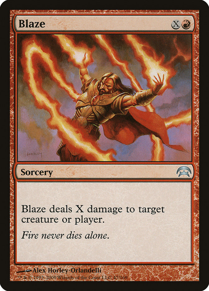 Blaze [Planechase] MTG Single Magic: The Gathering    | Red Claw Gaming