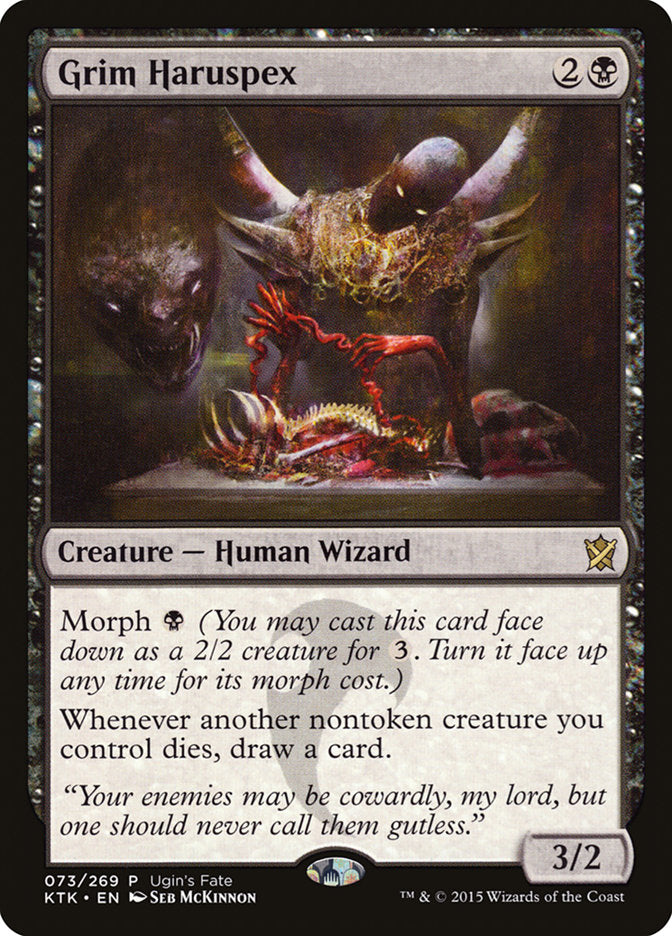 Grim Haruspex [Ugin's Fate] MTG Single Magic: The Gathering    | Red Claw Gaming