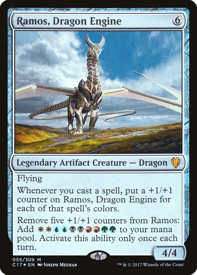 Ramos, Dragon Engine [Commander 2017] MTG Single Magic: The Gathering    | Red Claw Gaming