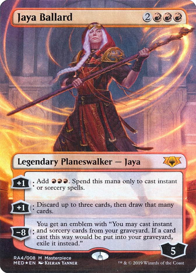 Jaya Ballard [Mythic Edition] MTG Single Magic: The Gathering    | Red Claw Gaming