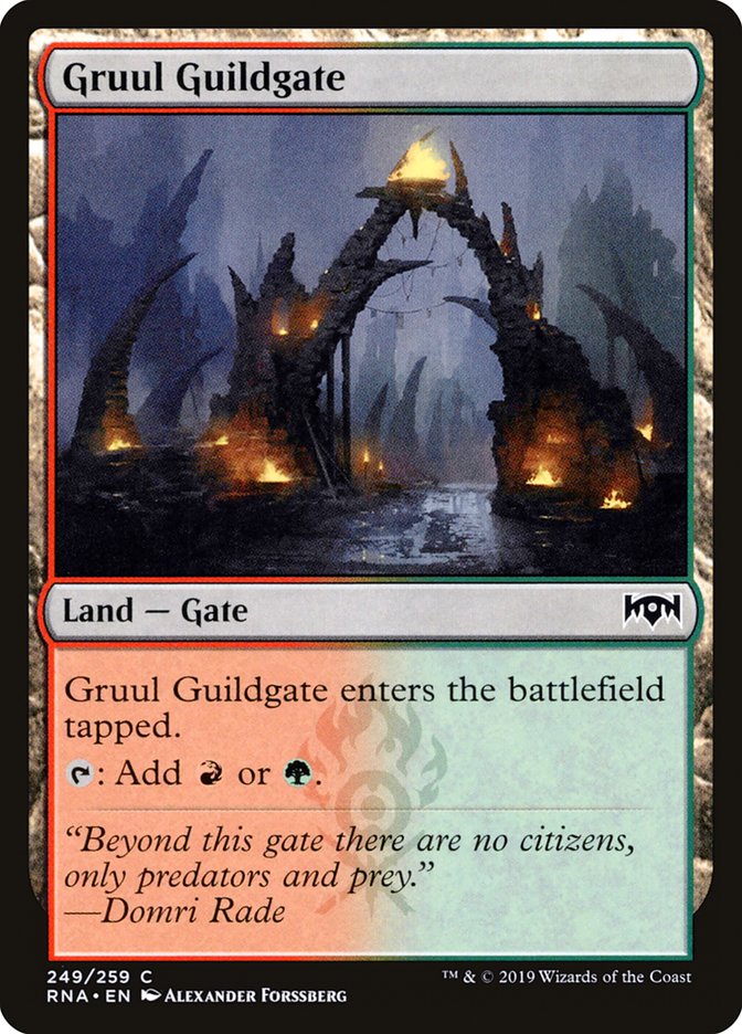Gruul Guildgate (249/259) [Ravnica Allegiance] MTG Single Magic: The Gathering    | Red Claw Gaming