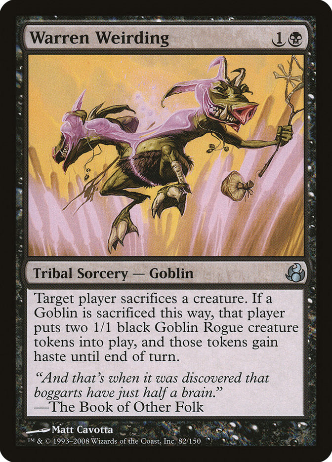 Warren Weirding [Morningtide] MTG Single Magic: The Gathering    | Red Claw Gaming