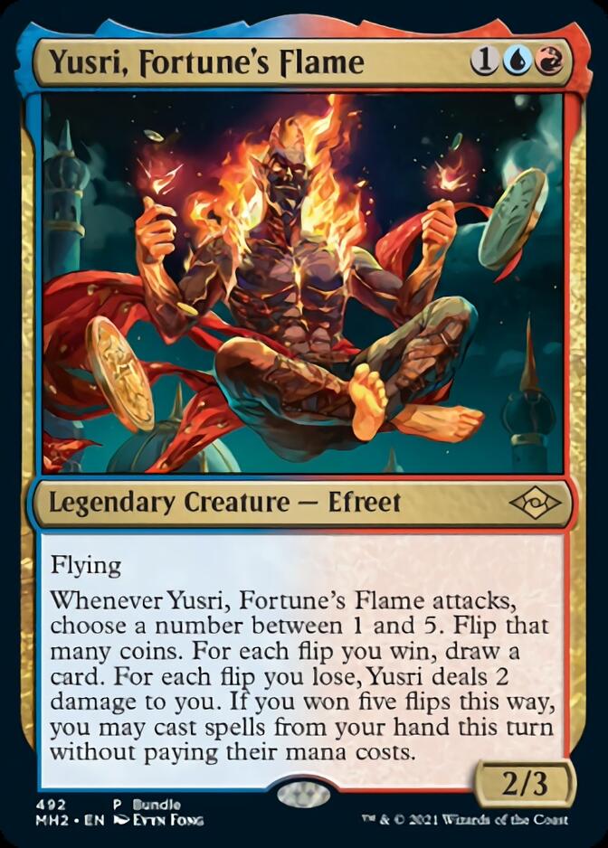Yusri, Fortune's Flame (Bundle) [Modern Horizons 2] MTG Single Magic: The Gathering    | Red Claw Gaming