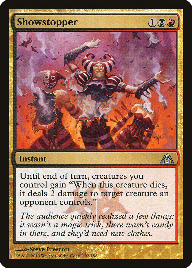 Showstopper [Dragon's Maze] MTG Single Magic: The Gathering    | Red Claw Gaming