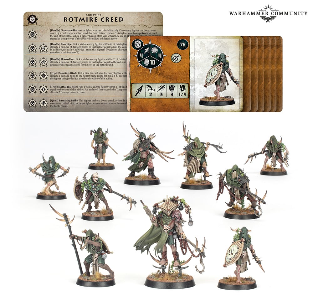 WARCRY: ROTMIRE CREED Warcry Games Workshop | Red Claw Gaming