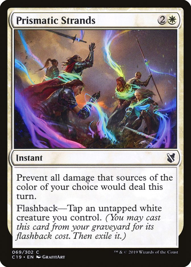 Prismatic Strands [Commander 2019] MTG Single Magic: The Gathering    | Red Claw Gaming