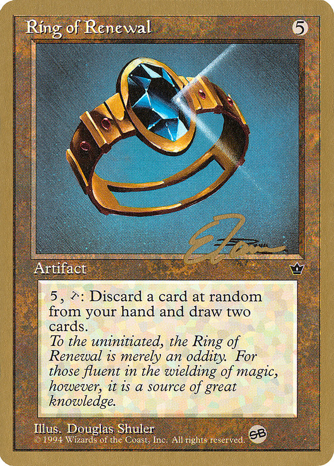 Ring of Renewal (Eric Tam) (SB) [Pro Tour Collector Set] MTG Single Magic: The Gathering    | Red Claw Gaming