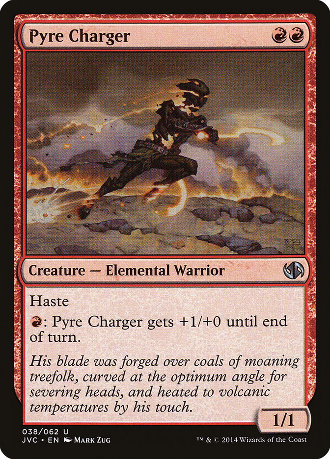 Pyre Charger [Duel Decks Anthology] MTG Single Magic: The Gathering    | Red Claw Gaming