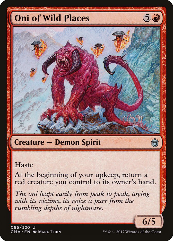 Oni of Wild Places [Commander Anthology] MTG Single Magic: The Gathering    | Red Claw Gaming