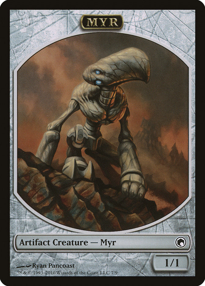 Myr Token [Scars of Mirrodin Tokens] MTG Single Magic: The Gathering    | Red Claw Gaming