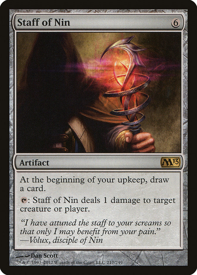 Staff of Nin [Magic 2013] MTG Single Magic: The Gathering    | Red Claw Gaming