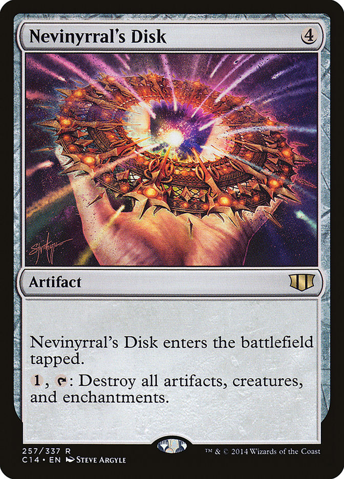 Nevinyrral's Disk [Commander 2014] MTG Single Magic: The Gathering    | Red Claw Gaming