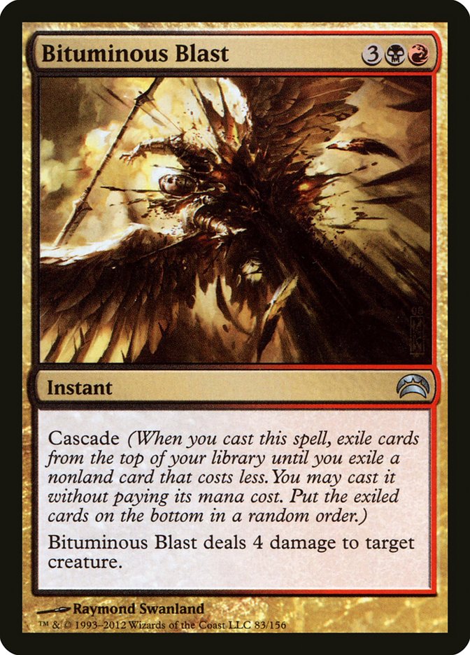 Bituminous Blast [Planechase 2012] MTG Single Magic: The Gathering    | Red Claw Gaming