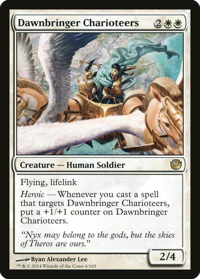 Dawnbringer Charioteers [Journey into Nyx] MTG Single Magic: The Gathering    | Red Claw Gaming