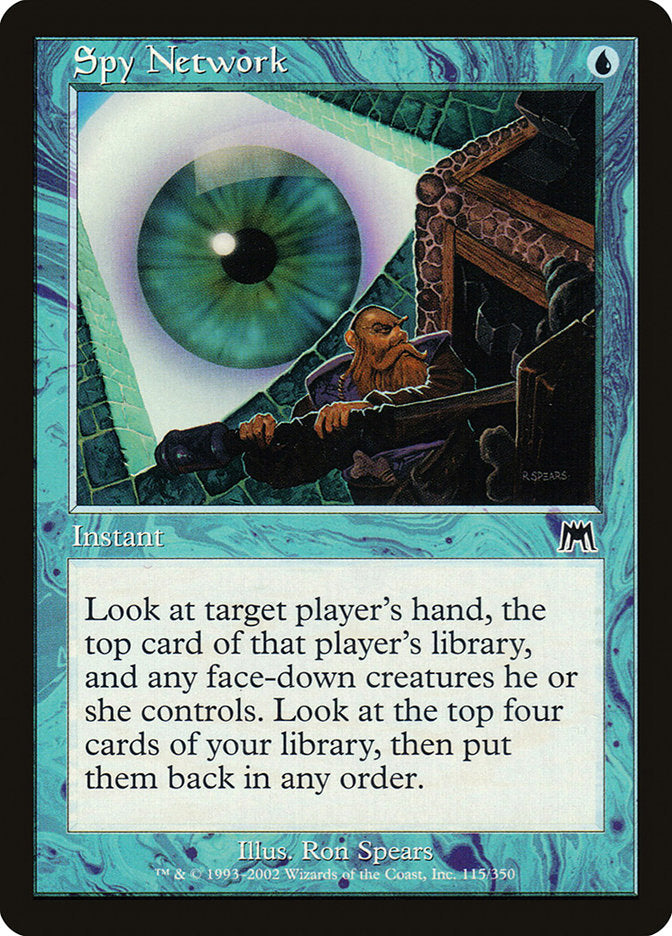 Spy Network [Onslaught] MTG Single Magic: The Gathering    | Red Claw Gaming