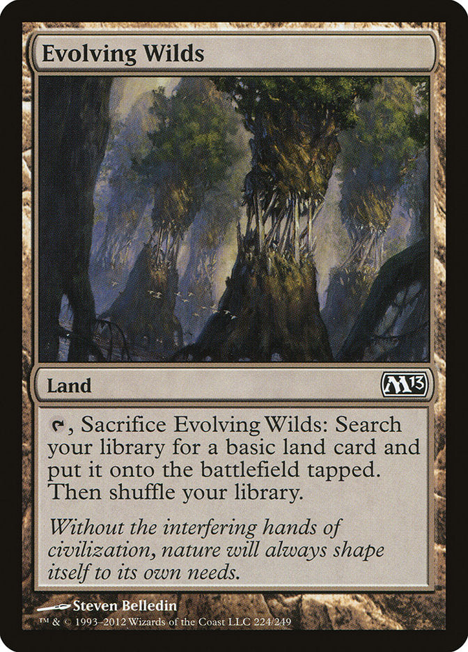 Evolving Wilds [Magic 2013] MTG Single Magic: The Gathering    | Red Claw Gaming