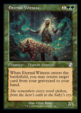 Eternal Witness (Timeshifted) [Time Spiral Remastered] MTG Single Magic: The Gathering    | Red Claw Gaming
