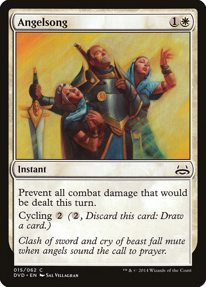 Angelsong (Divine vs. Demonic) [Duel Decks Anthology] MTG Single Magic: The Gathering    | Red Claw Gaming