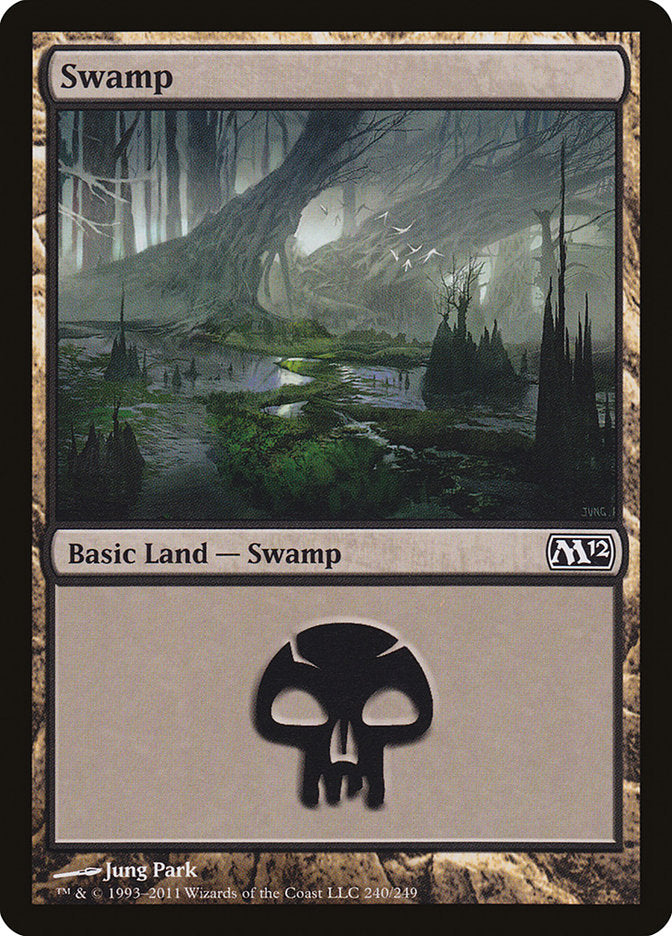 Swamp (240) [Magic 2012] MTG Single Magic: The Gathering    | Red Claw Gaming