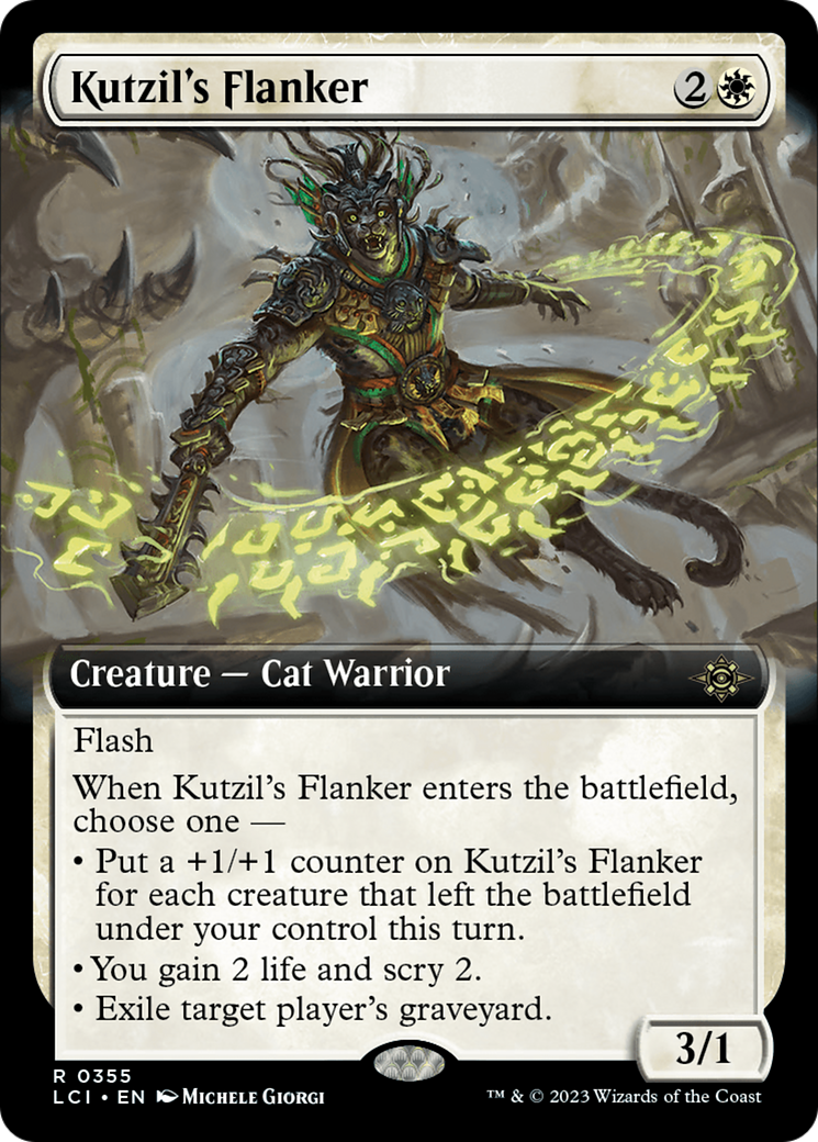 Kutzil's Flanker (Extended Art) [The Lost Caverns of Ixalan] MTG Single Magic: The Gathering    | Red Claw Gaming