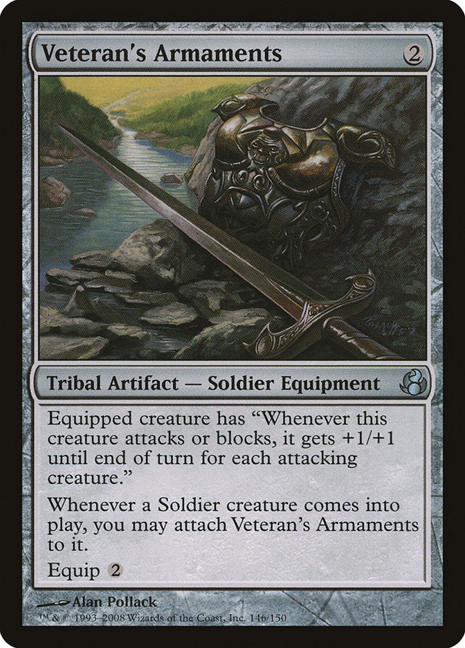 Veteran's Armaments [Morningtide] MTG Single Magic: The Gathering    | Red Claw Gaming