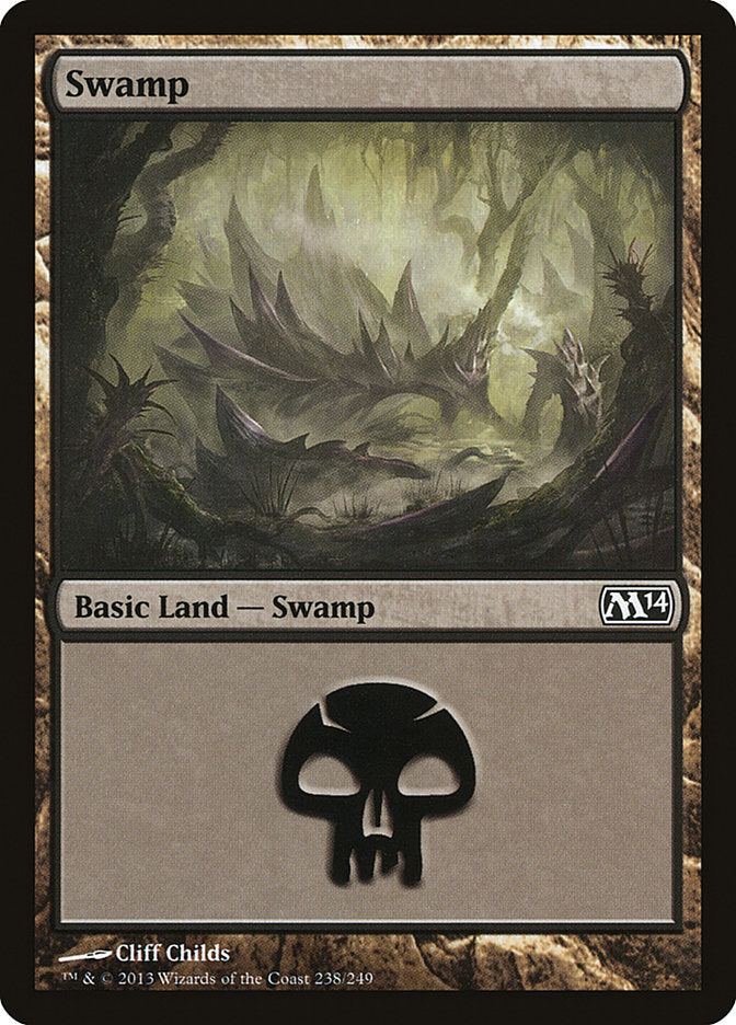 Swamp (238) [Magic 2014] MTG Single Magic: The Gathering    | Red Claw Gaming