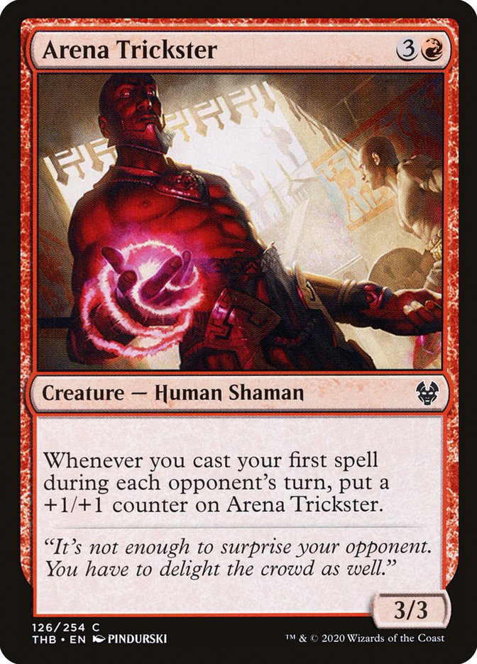 Arena Trickster [Theros Beyond Death] MTG Single Magic: The Gathering    | Red Claw Gaming