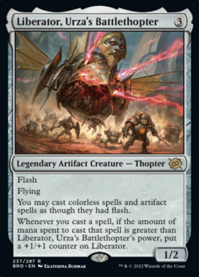 Liberator, Urza's Battlethopter [The Brothers' War] MTG Single Magic: The Gathering    | Red Claw Gaming