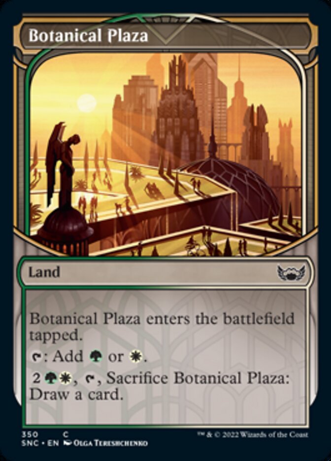 Botanical Plaza (Showcase Skyscraper) [Streets of New Capenna] MTG Single Magic: The Gathering    | Red Claw Gaming