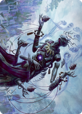 Myojin of Grim Betrayal Art Card [Kamigawa: Neon Dynasty Art Series] MTG Single Magic: The Gathering    | Red Claw Gaming