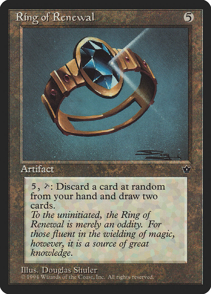 Ring of Renewal [Fallen Empires] MTG Single Magic: The Gathering    | Red Claw Gaming