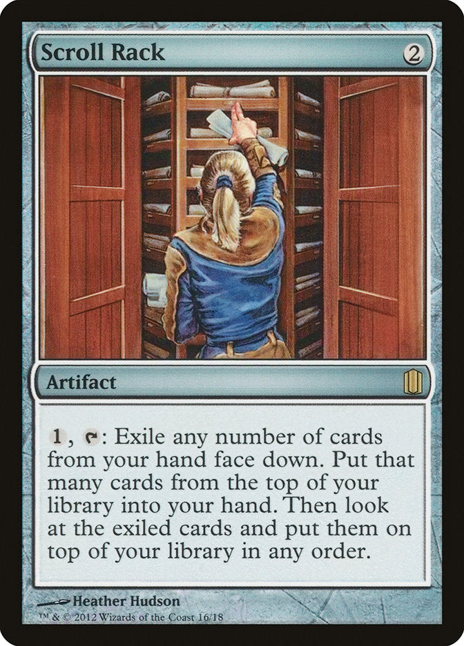 Scroll Rack [Commander's Arsenal] MTG Single Magic: The Gathering    | Red Claw Gaming