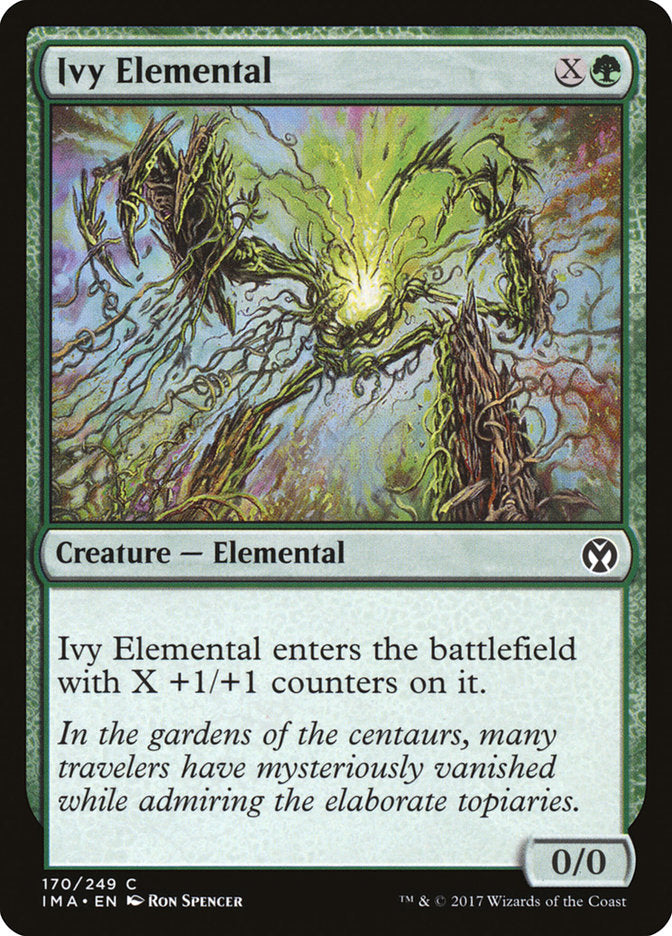 Ivy Elemental [Iconic Masters] MTG Single Magic: The Gathering    | Red Claw Gaming