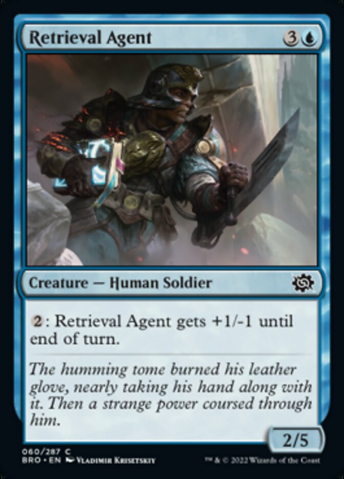 Retrieval Agent [The Brothers' War] MTG Single Magic: The Gathering    | Red Claw Gaming