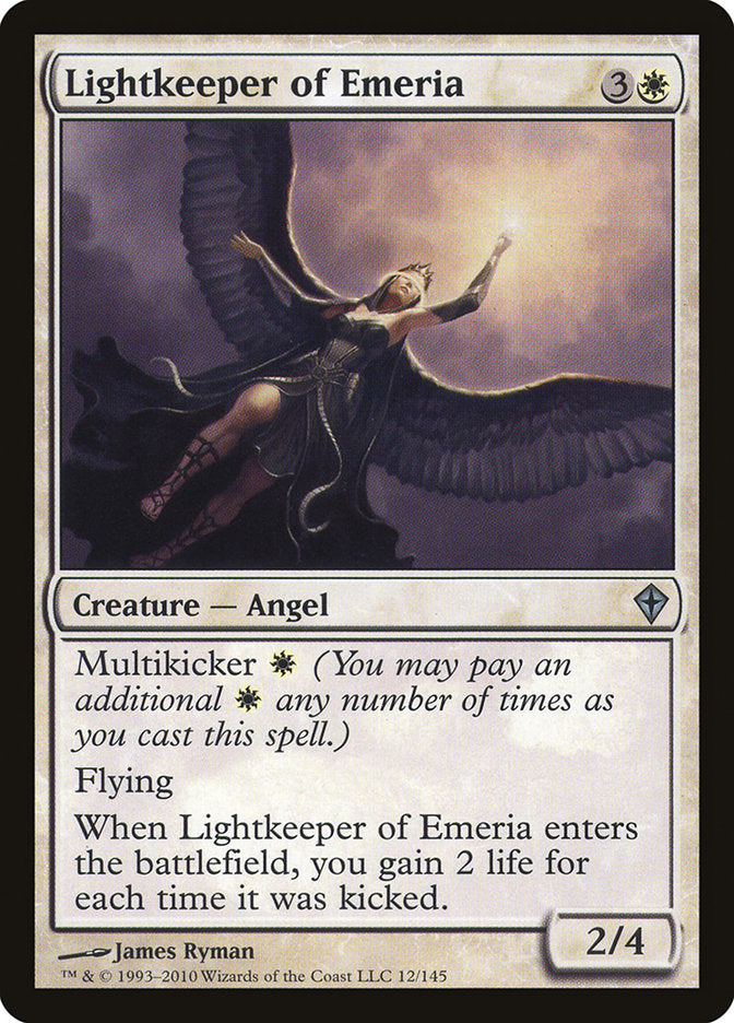 Lightkeeper of Emeria [Worldwake] MTG Single Magic: The Gathering    | Red Claw Gaming