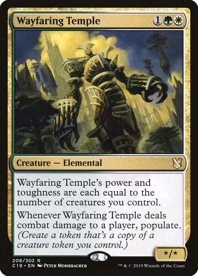 Wayfaring Temple [Commander 2019] MTG Single Magic: The Gathering    | Red Claw Gaming