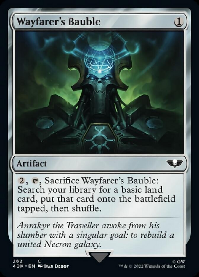 Wayfarer's Bauble (262) (Surge Foil) [Warhammer 40,000] MTG Single Magic: The Gathering    | Red Claw Gaming