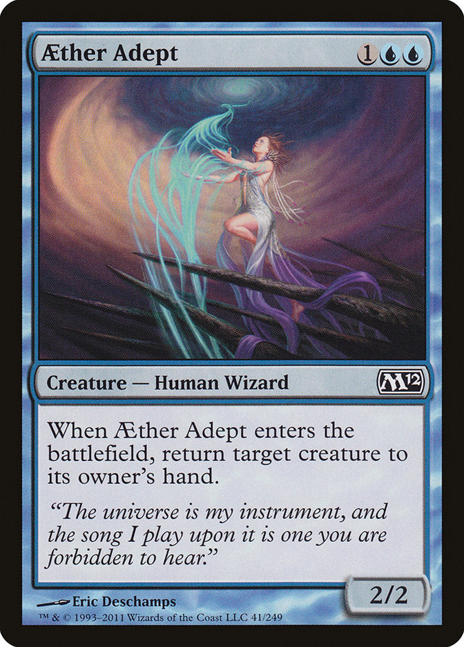 Aether Adept [Magic 2012] MTG Single Magic: The Gathering    | Red Claw Gaming