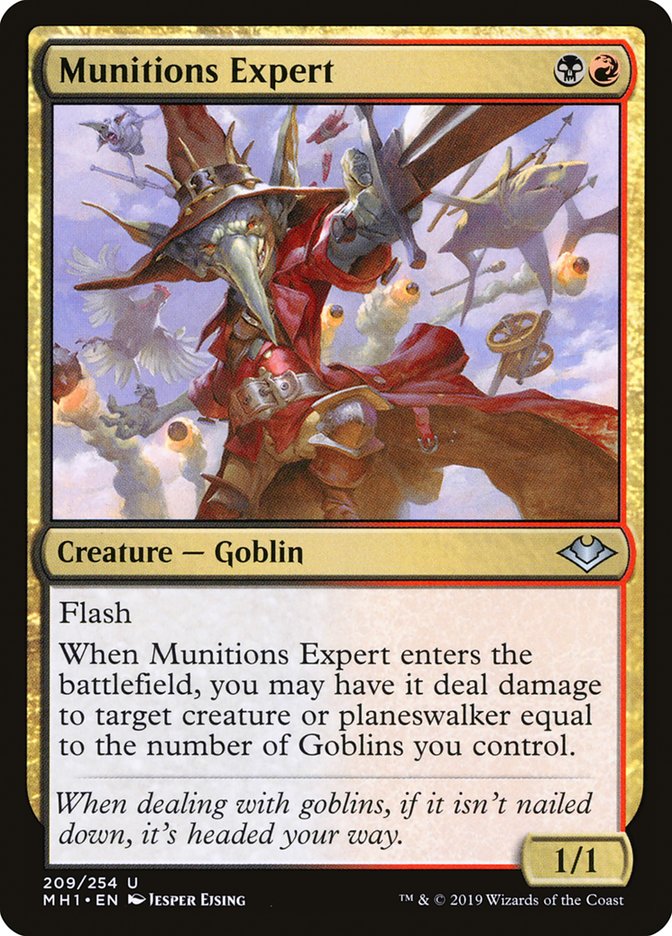 Munitions Expert [Modern Horizons] MTG Single Magic: The Gathering    | Red Claw Gaming