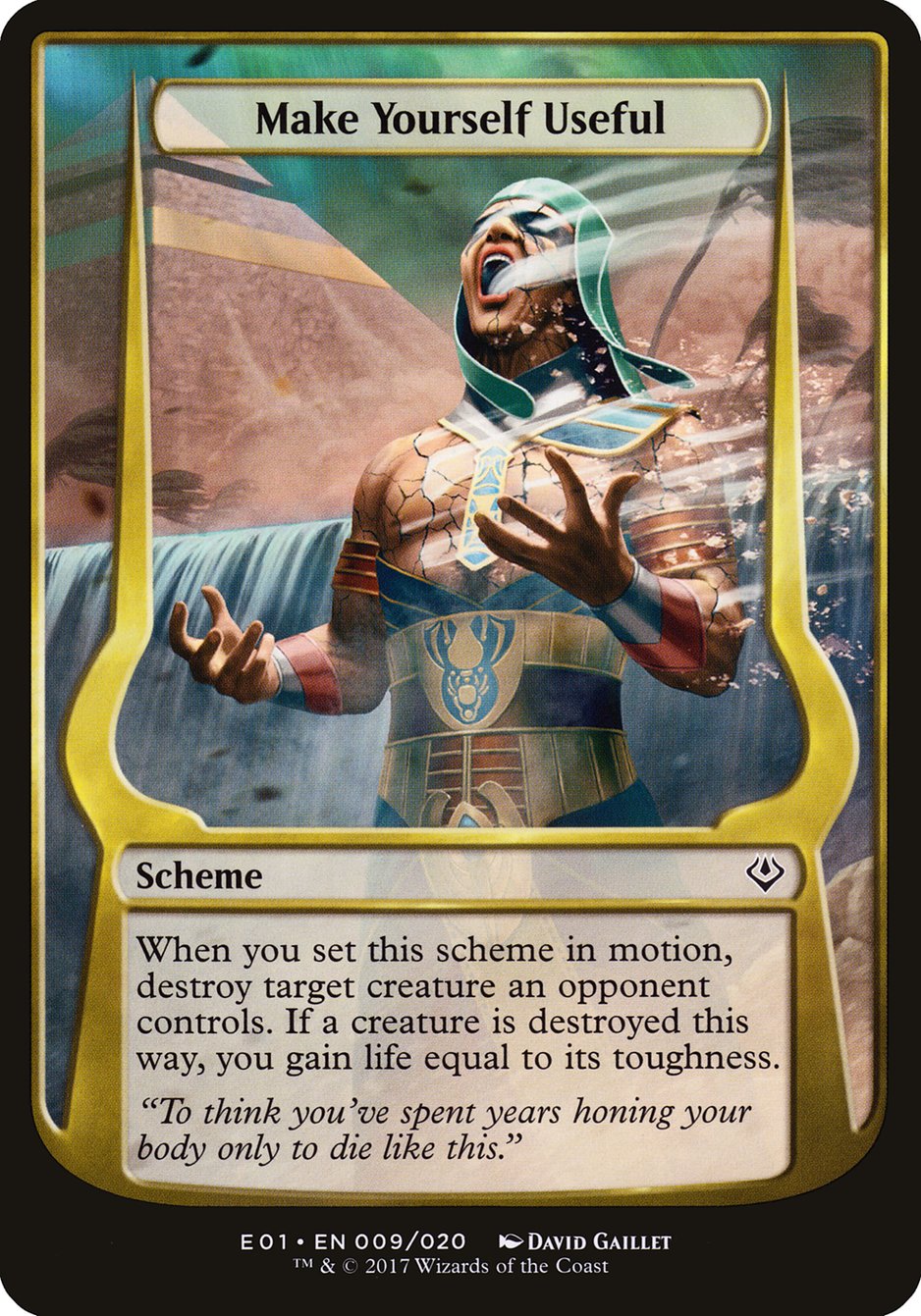 Make Yourself Useful (Schemes) [Archenemy: Nicol Bolas Schemes] MTG Single Magic: The Gathering    | Red Claw Gaming