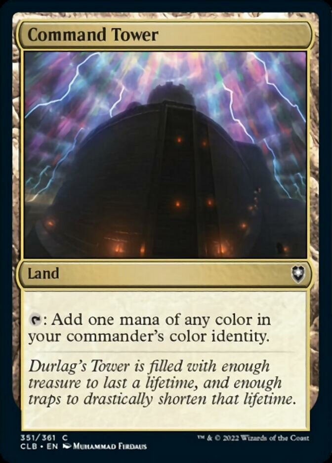 Command Tower [Commander Legends: Battle for Baldur's Gate] MTG Single Magic: The Gathering    | Red Claw Gaming